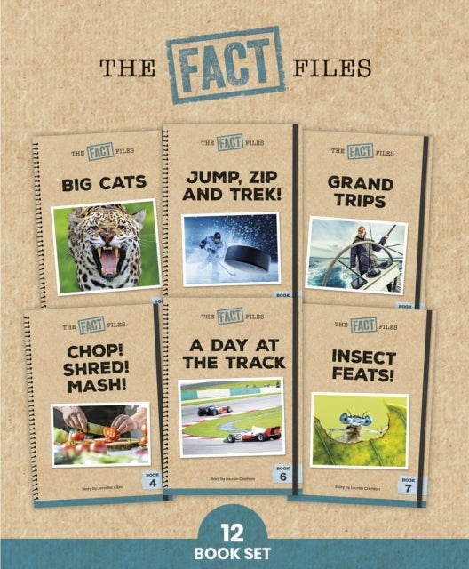 Phonic Books The Fact Files 2 - Adjacent consonants and consonant digraphs, and alternative spellings for vowel sounds