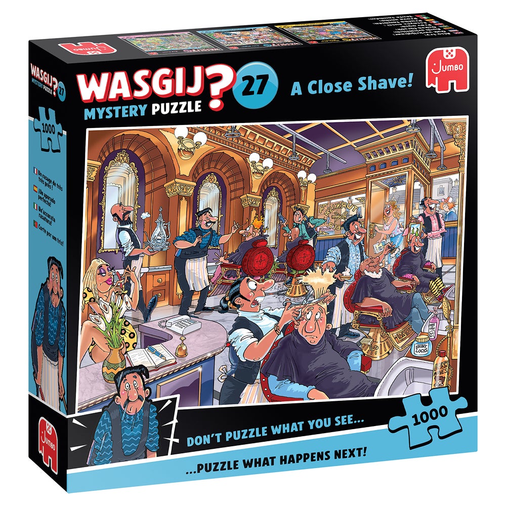 Puslespill 1000 Wasgij A Close Shave