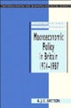 Macroeconomic Policy in Britain 1974–1987