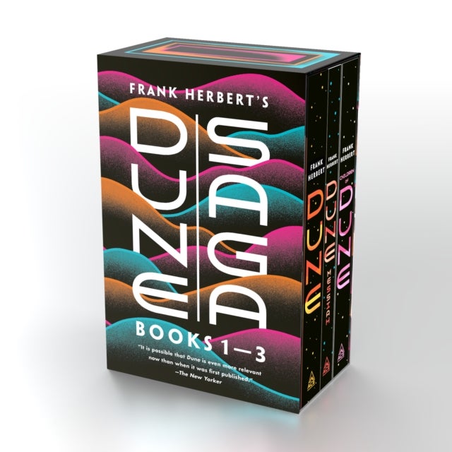 Frank Herbert's Dune Saga 3-Book Boxed Set - Dune, Dune Messiah, and Children of Dune