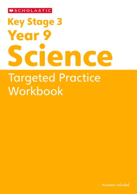 KS3 Year 9 Science Targeted Practice Workbook with answers.