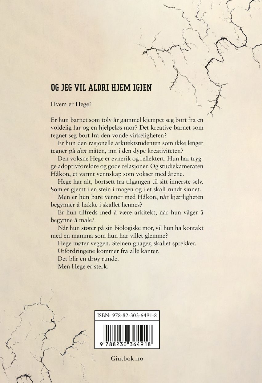 Og jeg vil aldri hjem igjen