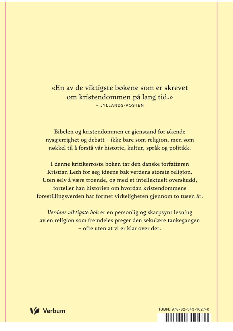 Verdens viktigste bok