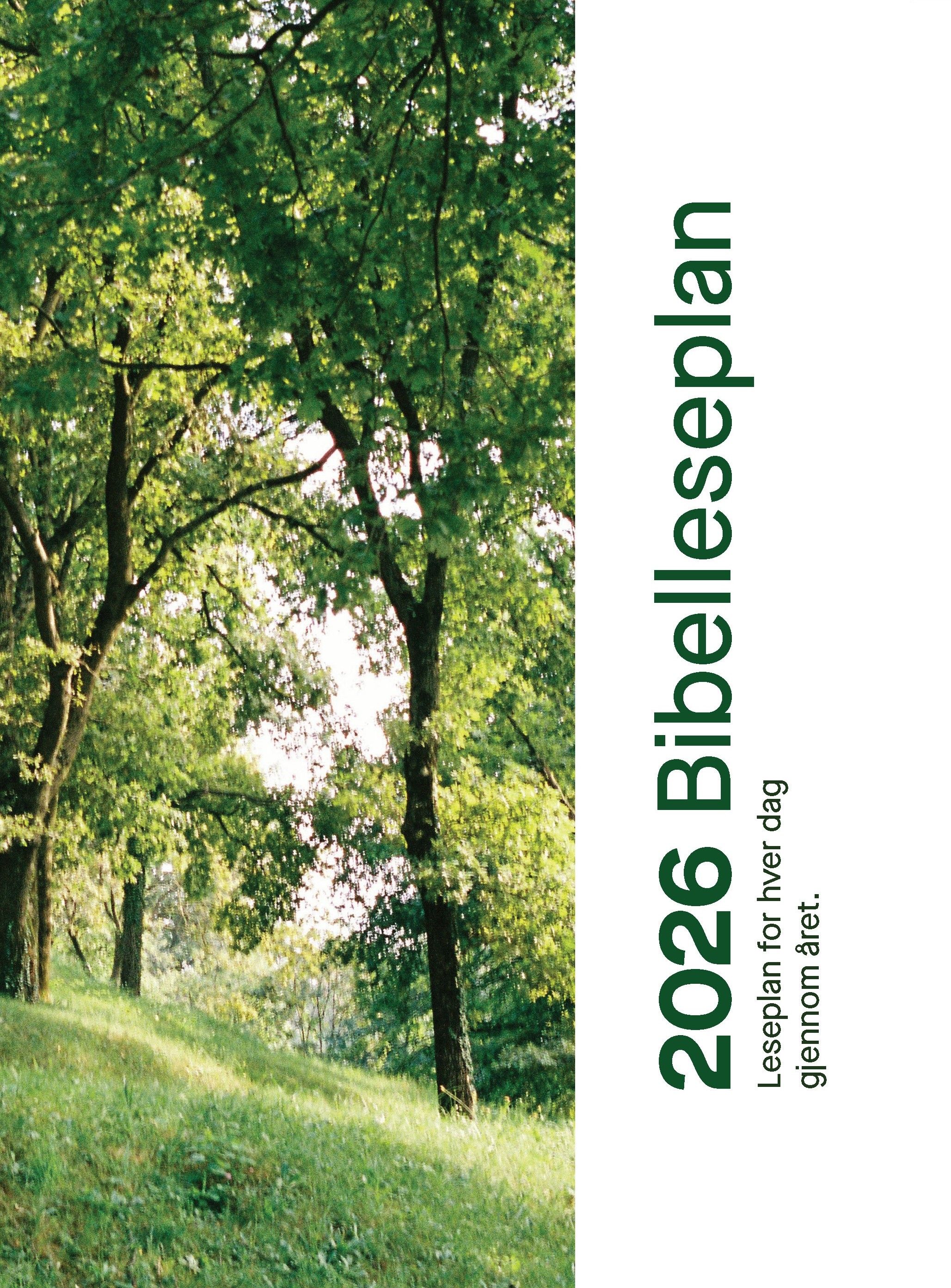 Bibelleseplan 2026