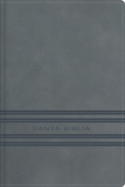 NBLA, Santa Biblia, Edicion versificada, Tamano bolsillo, Leathersoft, Gris, Palabras de Jesus en rojo, Comfort Print