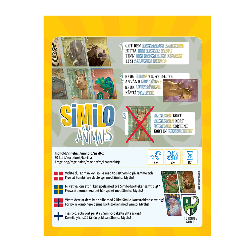 Spill Similo Wild Animals