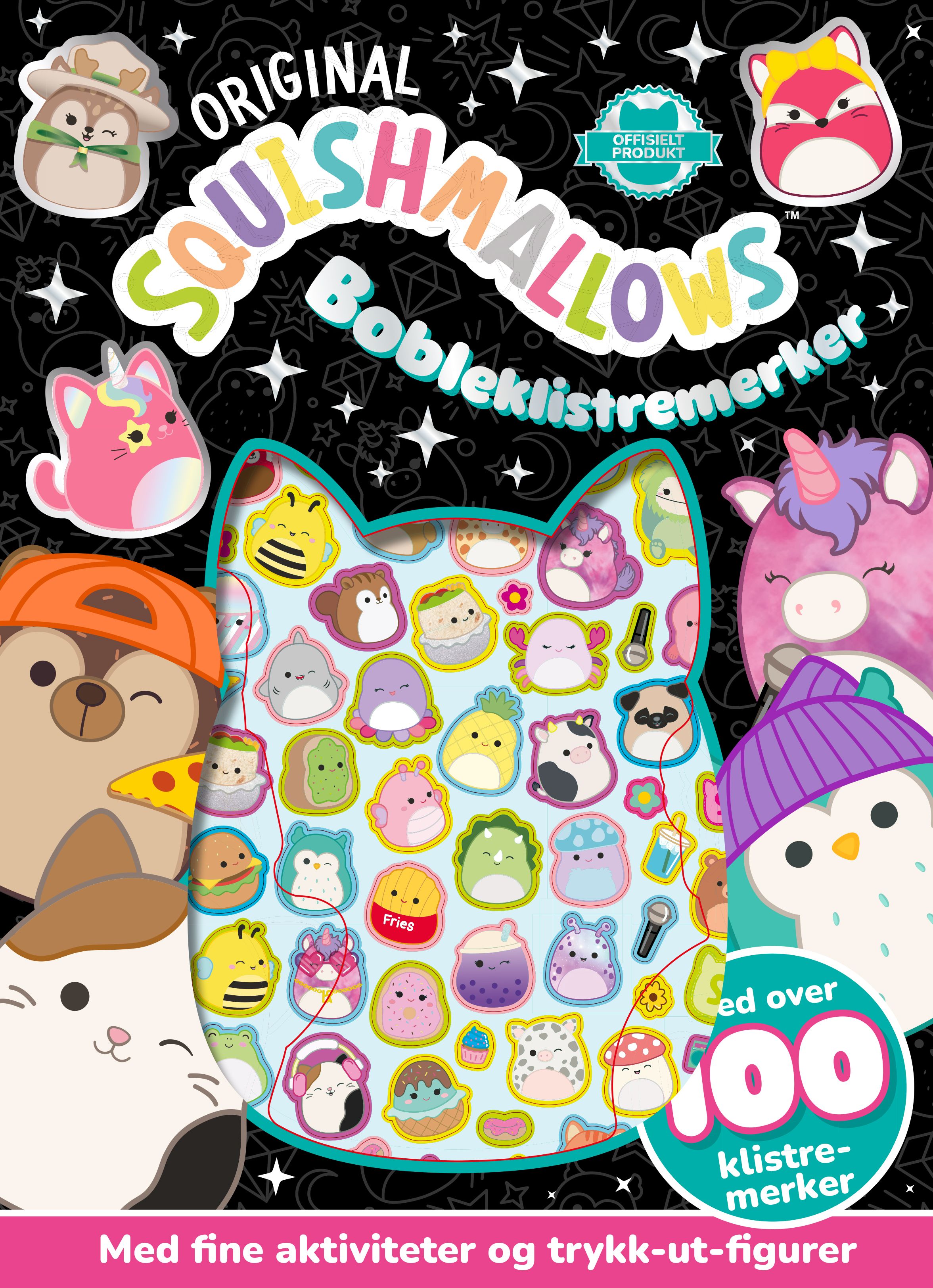 Squishmallows. Bobleklistremerkebok