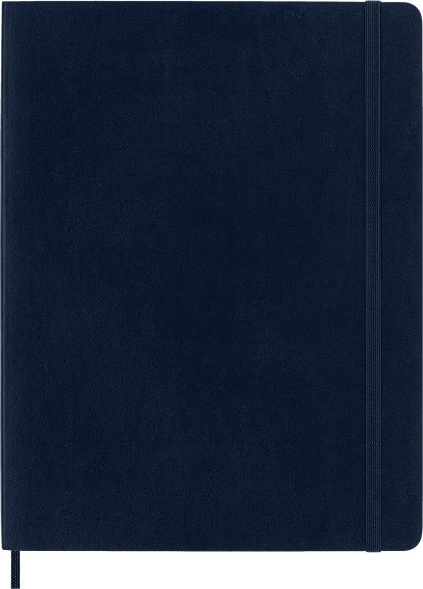 Moleskine Notatbok Linjert Sapphire Blå Soft XL