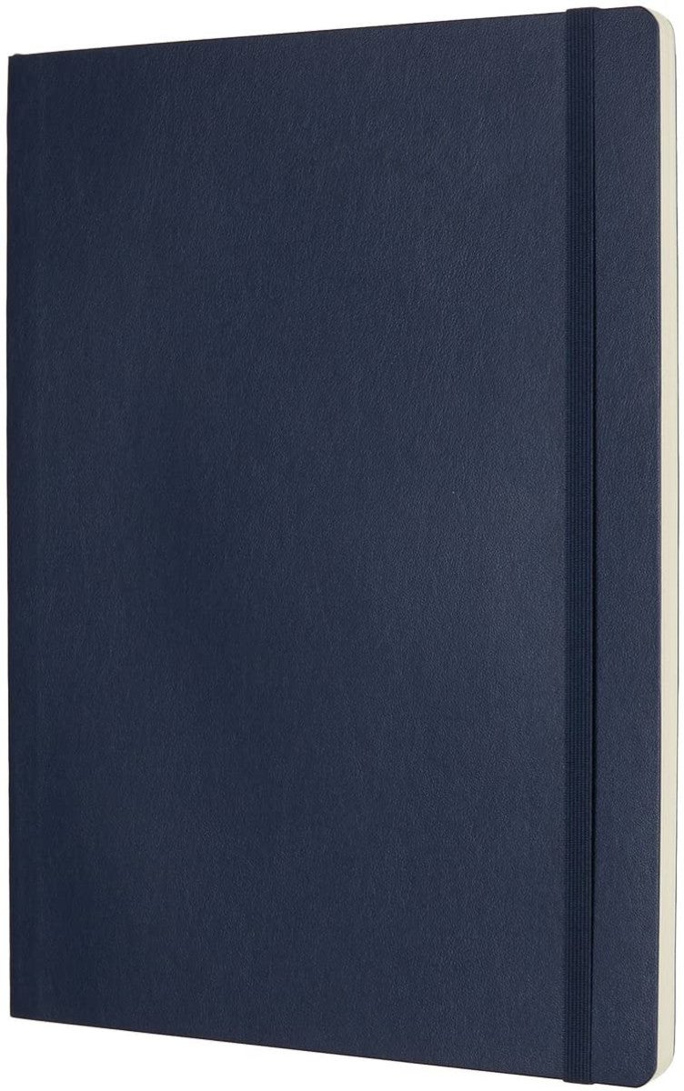 Moleskine Notatbok Ulinjert Safir Myk XL