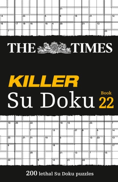 TIMES KILLER SU DOKU BK 22 PB - 200 Lethal Su Doku Puzzles