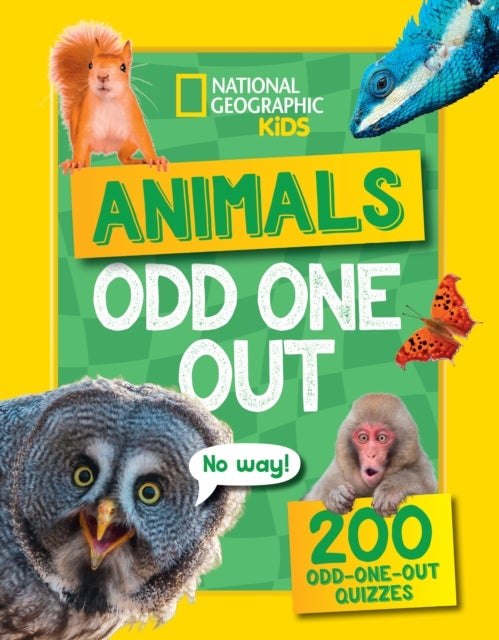 NG ANIMALS ODD ONE OUT PB - A Fun-Filled Game Book with 200 Quizzes