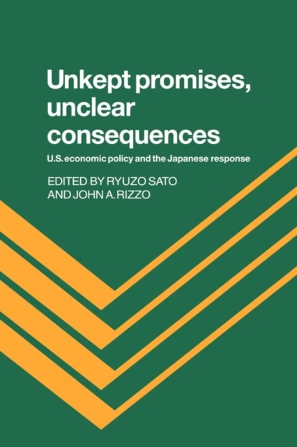 Unkept Promises, Unclear Consequences - US Economic Policy and the Japanese Response