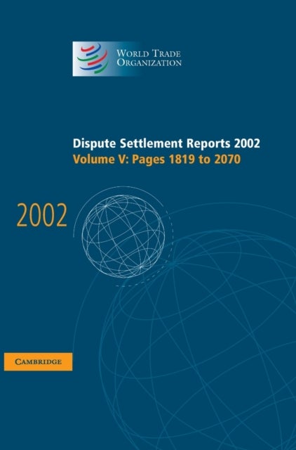 Dispute Settlement Reports 2002: Volume 5, Pages 1819-2070