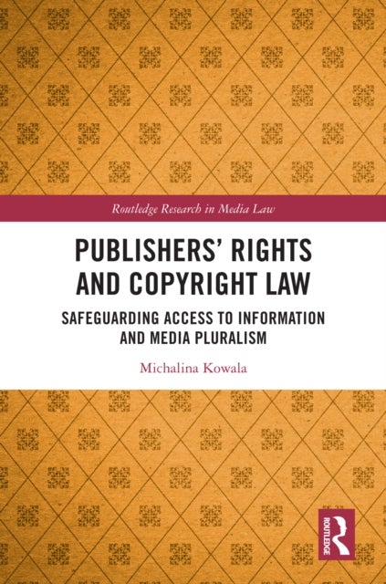 Publishers'' Rights and Copyright Law