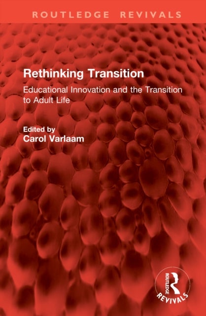 Rethinking Transition - Educational Innovation and the Transition to Adult Life