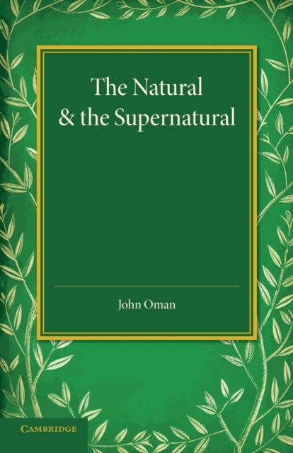 The Natural and the Supernatural