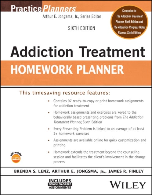 Addiction Treatment Homework Planner, Sixth Edition