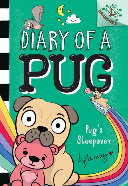 Pug''s Sleepover: A Branches Book (Diary of a Pug #6)