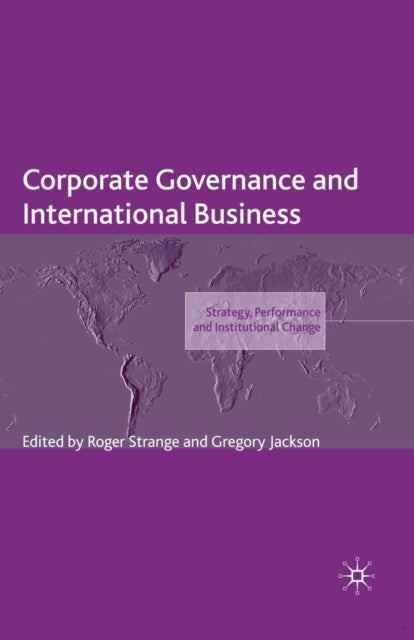 Corporate Governance and International Business