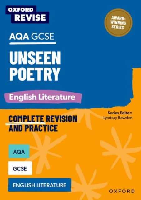 Oxford Revise: AQA GCSE English Literature: Unseen Poetry - For the 2027 Exams