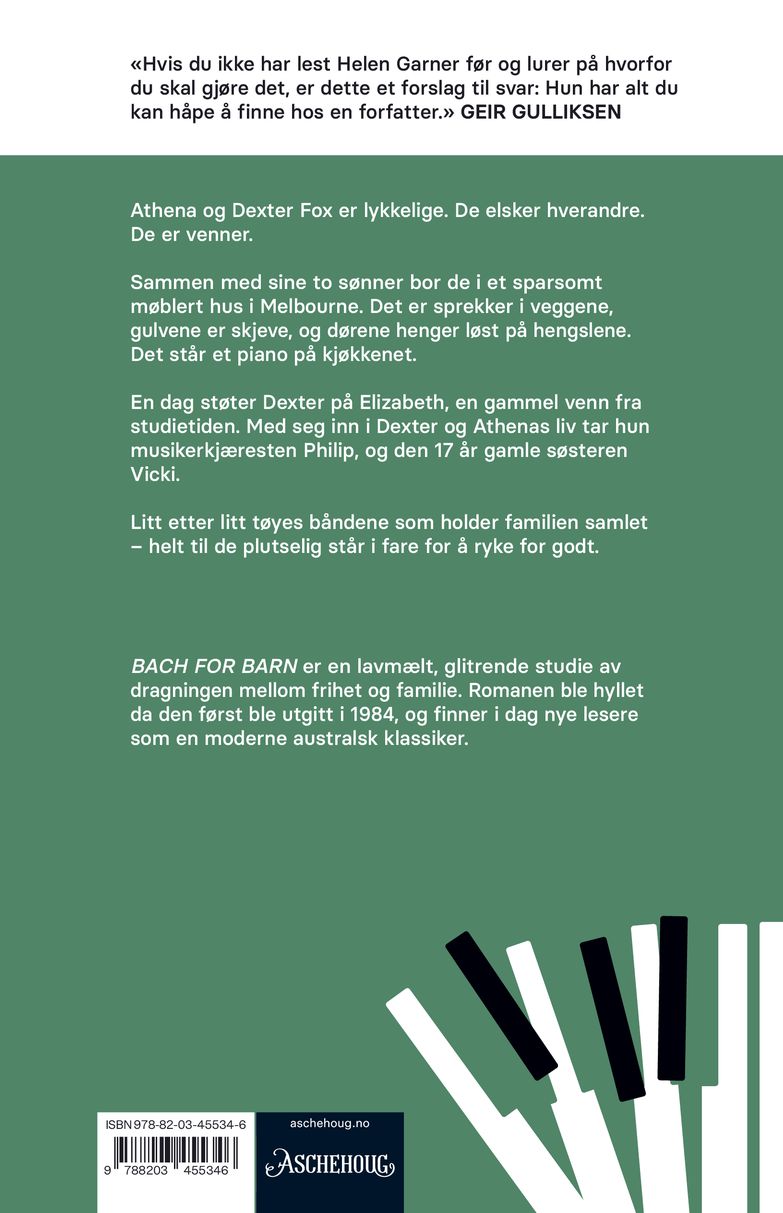 Bach for barn