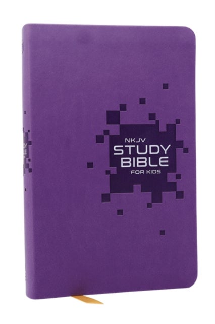 NKJV Study Bible for Kids, Purple Leathersoft - The Premier Study Bible for Children (Ages 7-12)