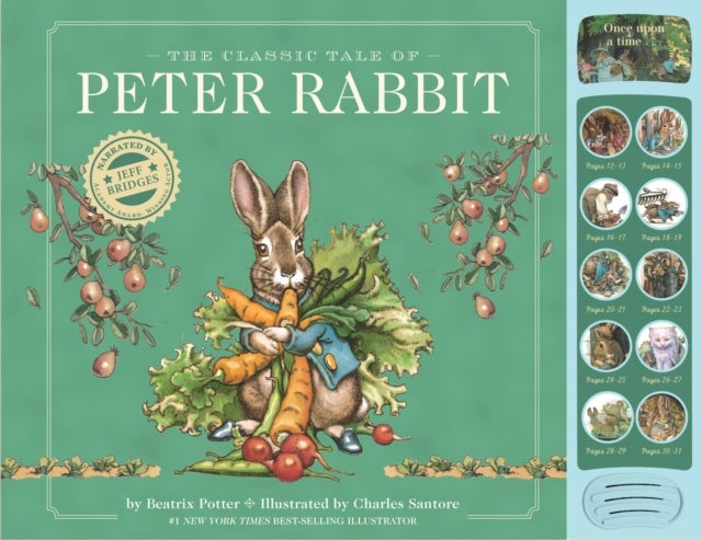 The Classic Tale of Peter Rabbit - A Press and   Play Storybook