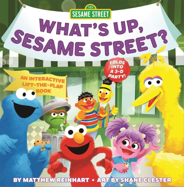 What's Up, Sesame Street? (A Pop Magic Book) - Folds into a 3-D Party!