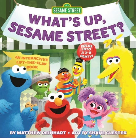 What's Up, Sesame Street? (A Pop Magic Book) - Folds into a 3-D Party!