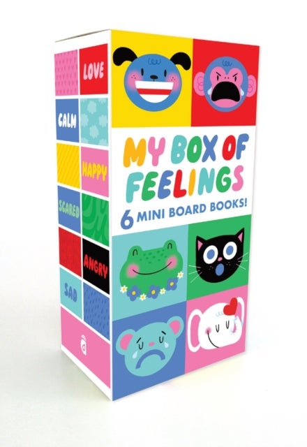 My Box of Feelings (A Hello!Lucky Book) - 6 Mini Board Books!
