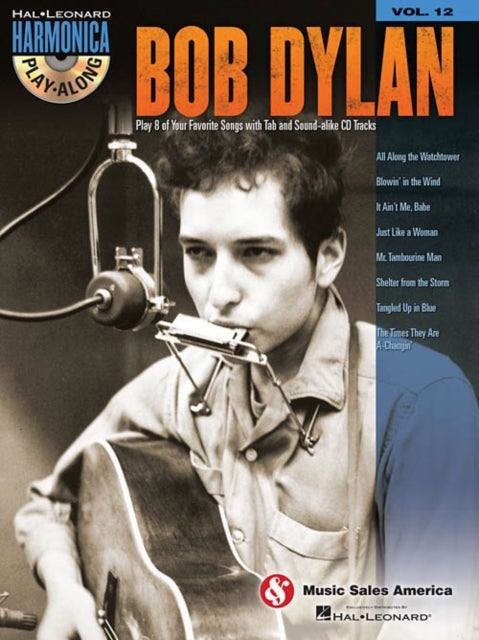 Harmonica Play-Along Volume 12 - Bob Dylan (Book/Online Audio)