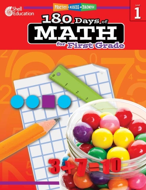 180 Days of Math for First Grade - Practice, Assess, Diagnose