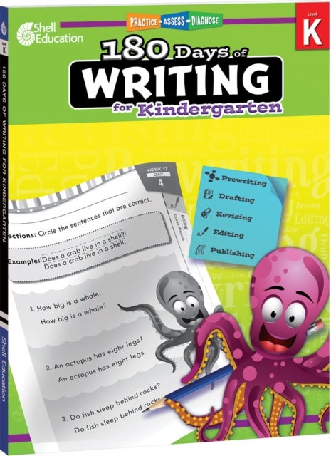 180 Days™: Writing for Kindergarten - Practice, Assess, Diagnose