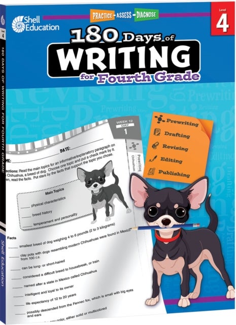 180 Days™: Writing for Fourth Grade - Practice, Assess, Diagnose