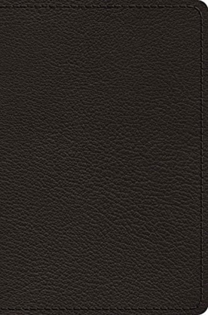 ESV Preaching Bible, Verse–by–Verse Edition (Goatskin, Black)