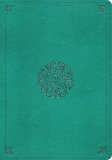 ESV Study Bible (TruTone, Turquoise, Emblem Design)