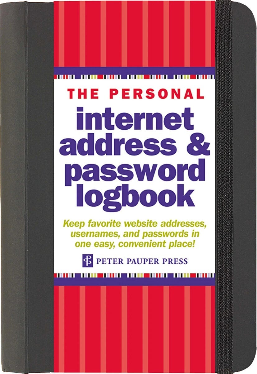 Adresse og Passord loggbok