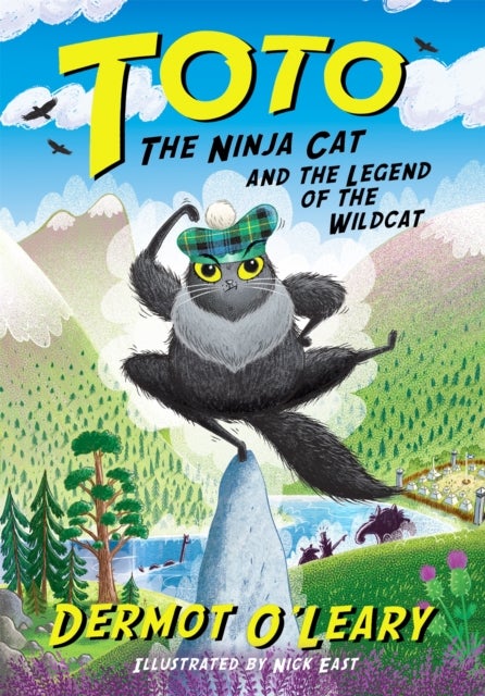 Toto the Ninja Cat and the Legend of the Wildcat - Book 5 - Funny and action-packed animal adventures with hilarious illustrations for kids aged 7-10