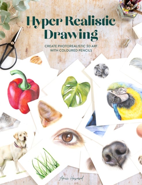 Hyper Realistic Drawing - How to Create Realistic 3D Art with Coloured Pencils