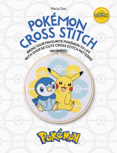 PokeMon Cross Stitch - Bring Your Favorite PokeMon to Life with Over 50 Cute Cross Stitch Patterns