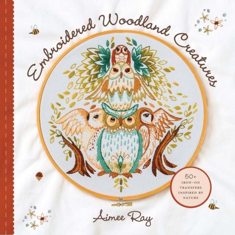 Embroidered Woodland Creatures - 50+ Iron-On Transfers Inspired by Nature