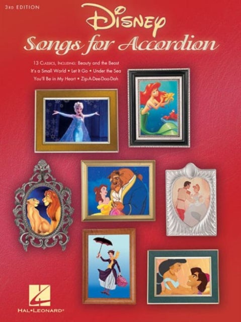 Disney Songs for Accordion - 3rd Edition - 3rd Edition - 13 Classics