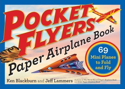 Pocket Flyers Paper Airplane Book - 69 Mini Planes to Fold and Fly