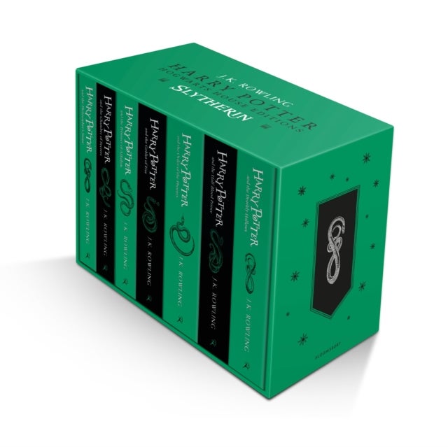 Harry Potter Slytherin Hogwarts House Editions Paperback Box Set