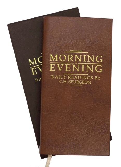 Morning and Evening Tan Leather - Daily Readings by C. H. Spurgeon