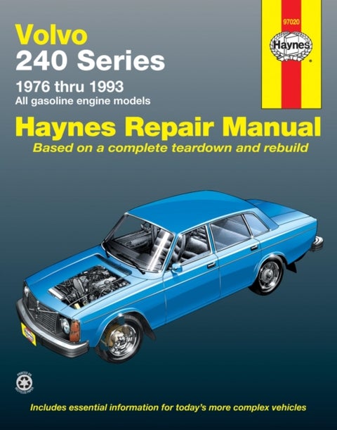 Volvo 240 Series petrol (1976–1993) Haynes Repair Manual (USA)