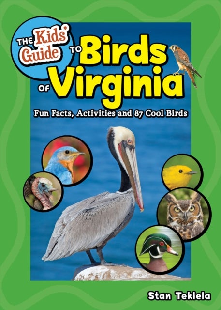 The Kids' Guide to Birds of Virginia - Fun Facts, Activities, and 87 Cool Birds