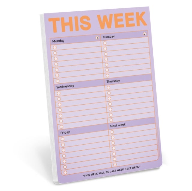 Knock Knock This Week Pad (Pastel Edition)