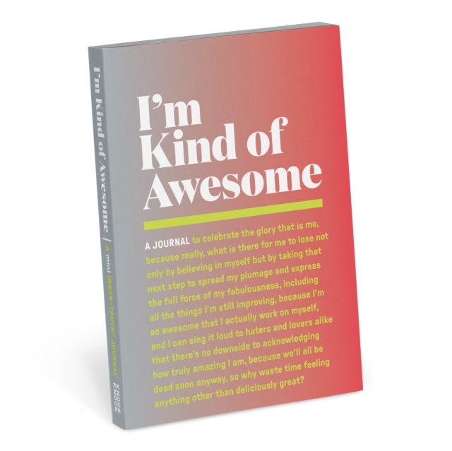 I''m Kind of Awesome Mini Inner-Truth Journal (Pastel Version)