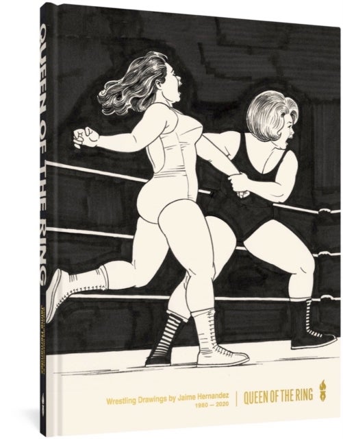 Queen of the Ring - Wrestling Drawings by Jaime Hernandez